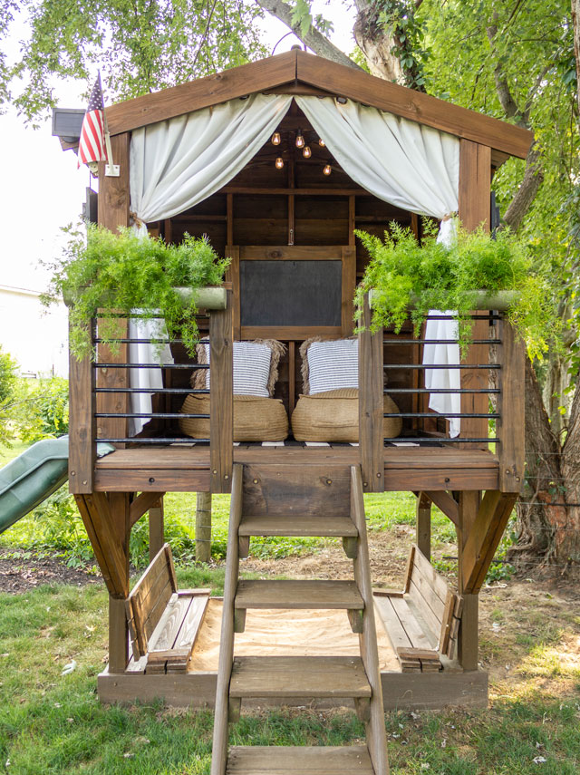 Our DIY Playhouse Additions - Hamilton Park Home | Inspiration for Home ...