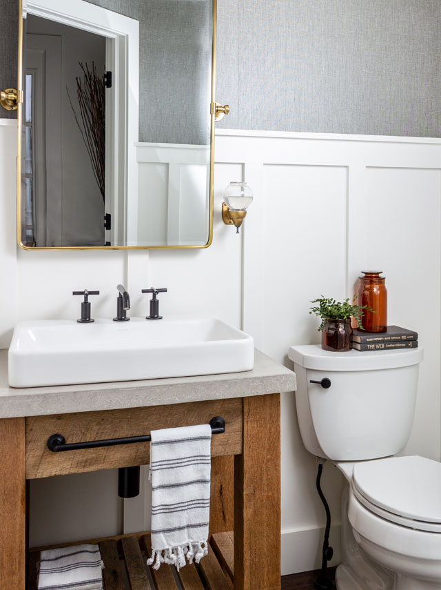 Half bath sink vanity discount