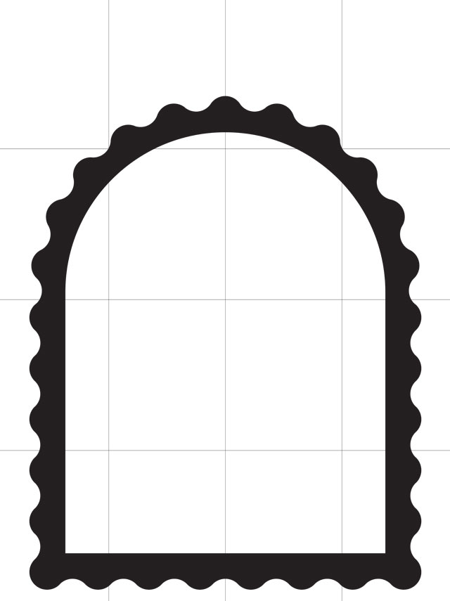 DIY Arched Scallop Wooden Bathroom Mirrors - Hamilton Park Home ...