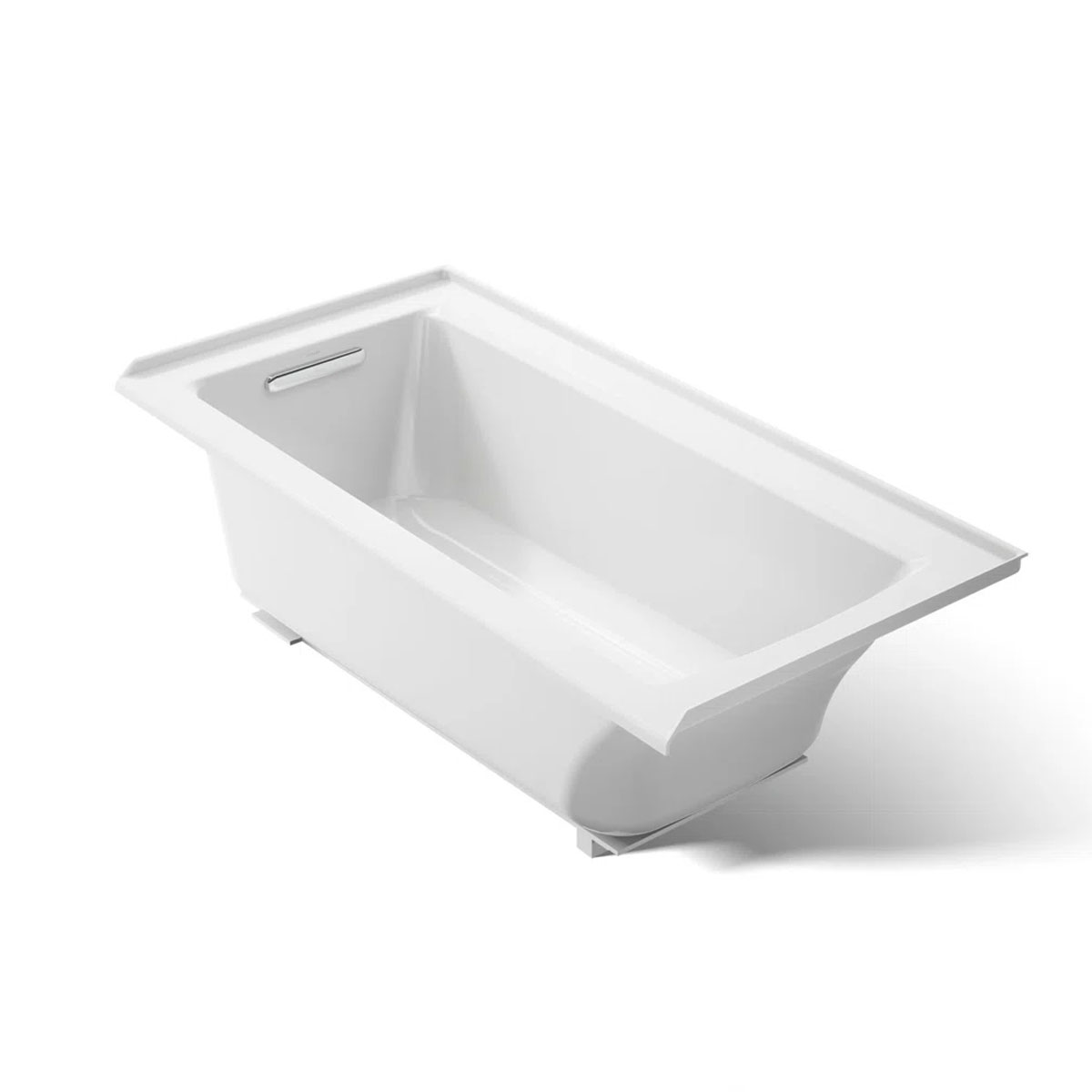 Kohler Archer 60" x 30" Alcove Soaking Bathtub with Integral Flange