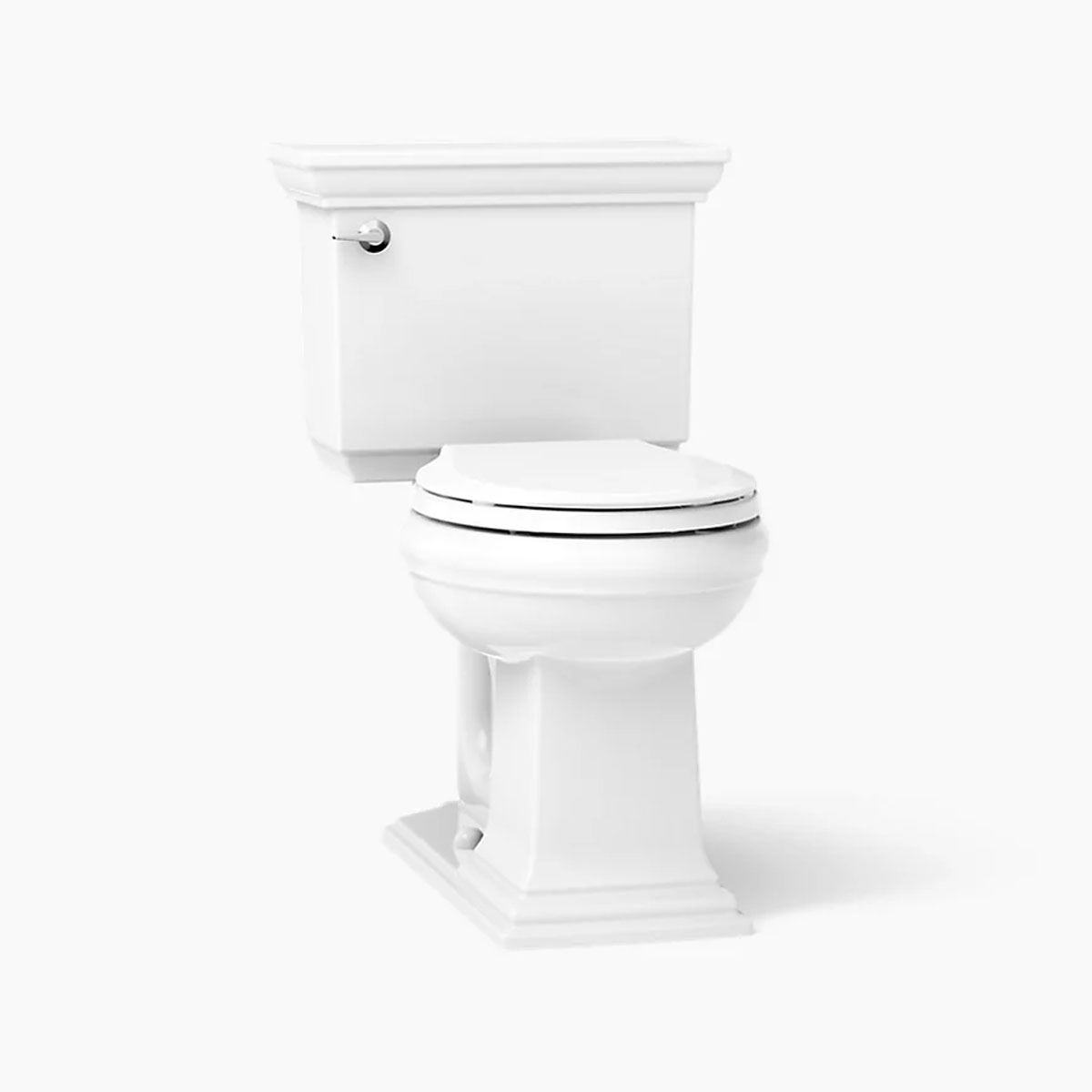 Memoirs 12 in. Rough In 2-Piece 1.28 GPF Single Flush Round Toilet