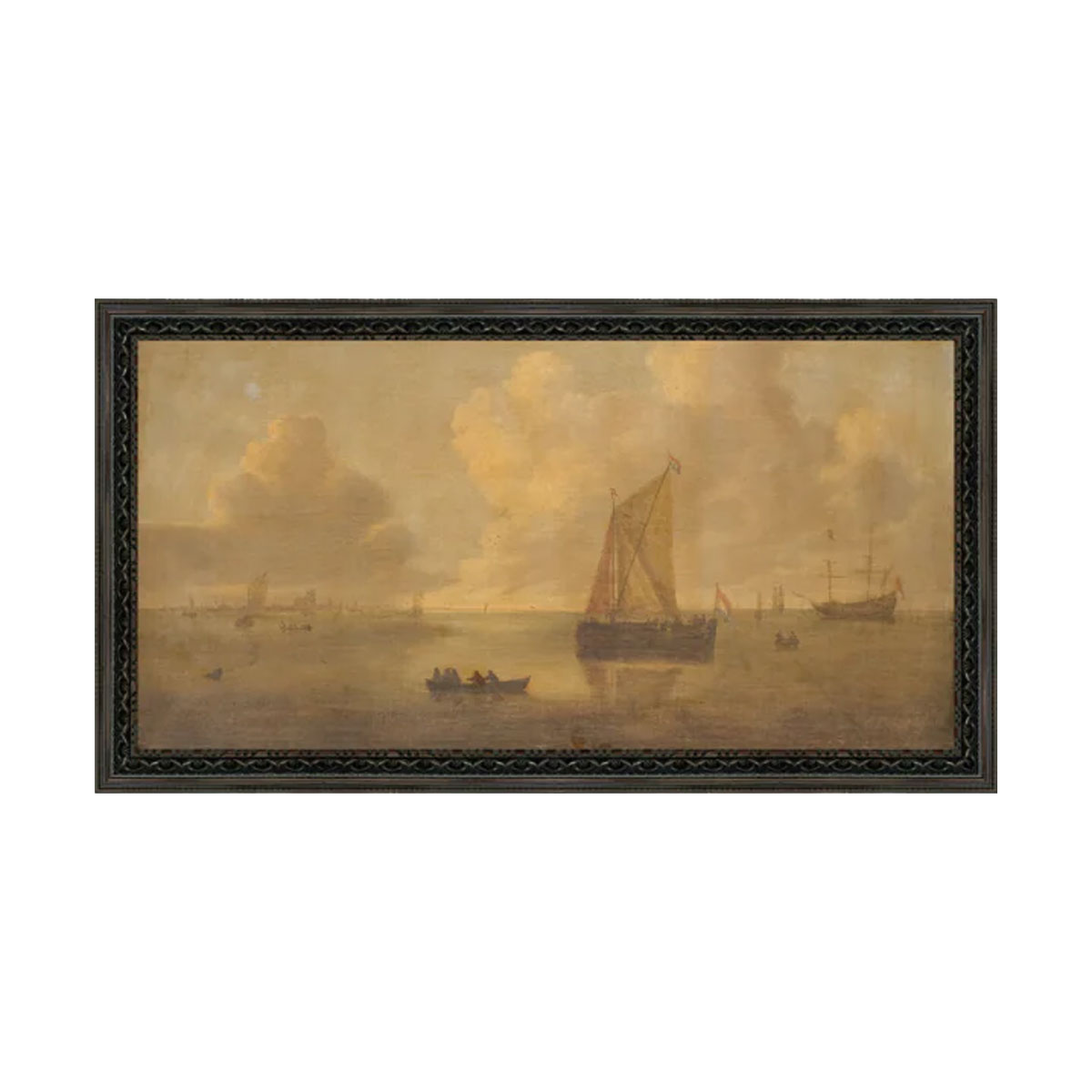 Seascape Town Artwork